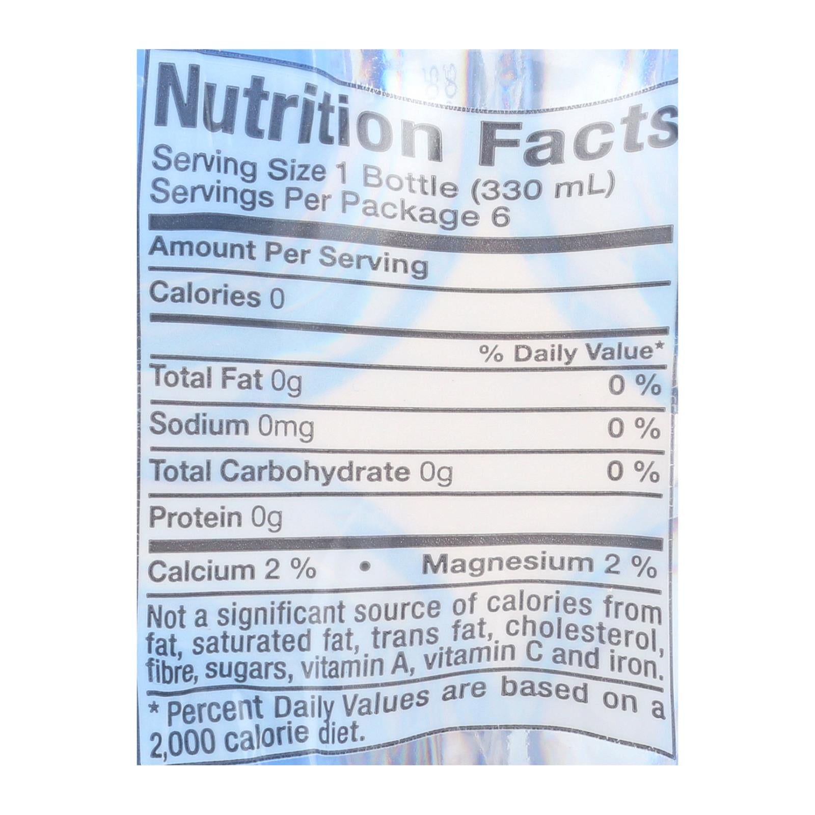 Evians Spring Water, Evians Spring Water Spring Water - Natural - Case of 4 - 6/11.2fl oz (Pack of 4)