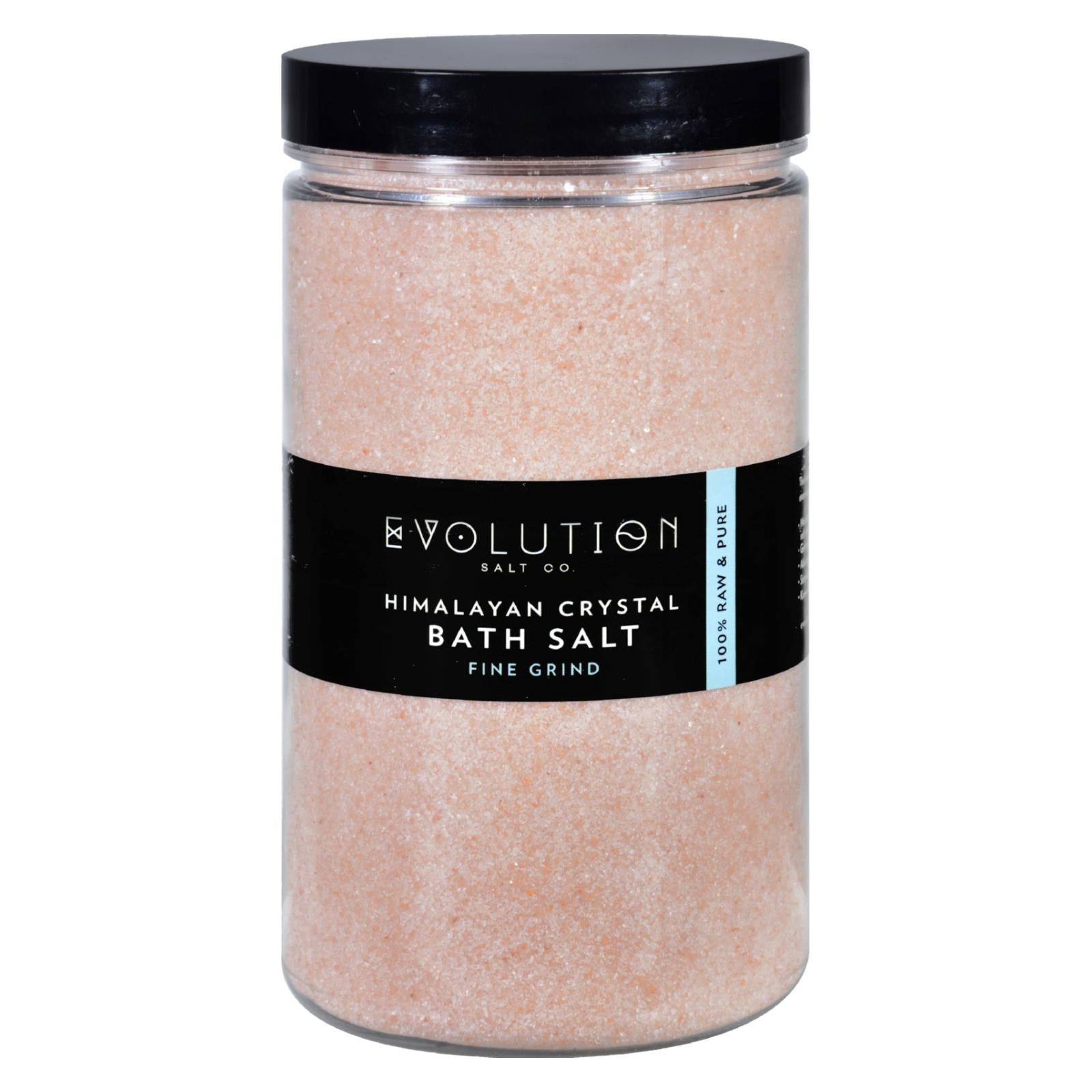 Evolution Salt, Evolution Salt Bath Salt - Himalayan - Fine - 26 oz