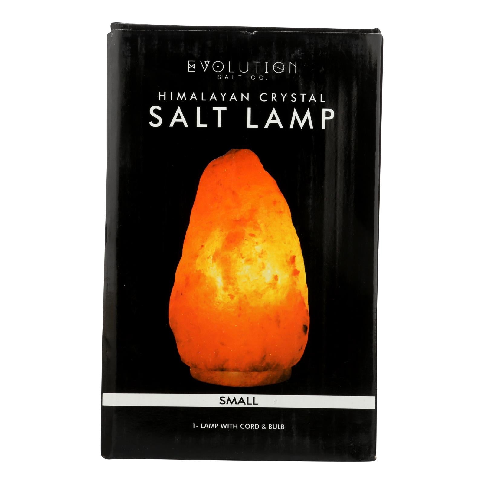 Evolution Salt, Evolution Salt Crystal Salt Lamp - Natural - 6 lbs - 1 Count