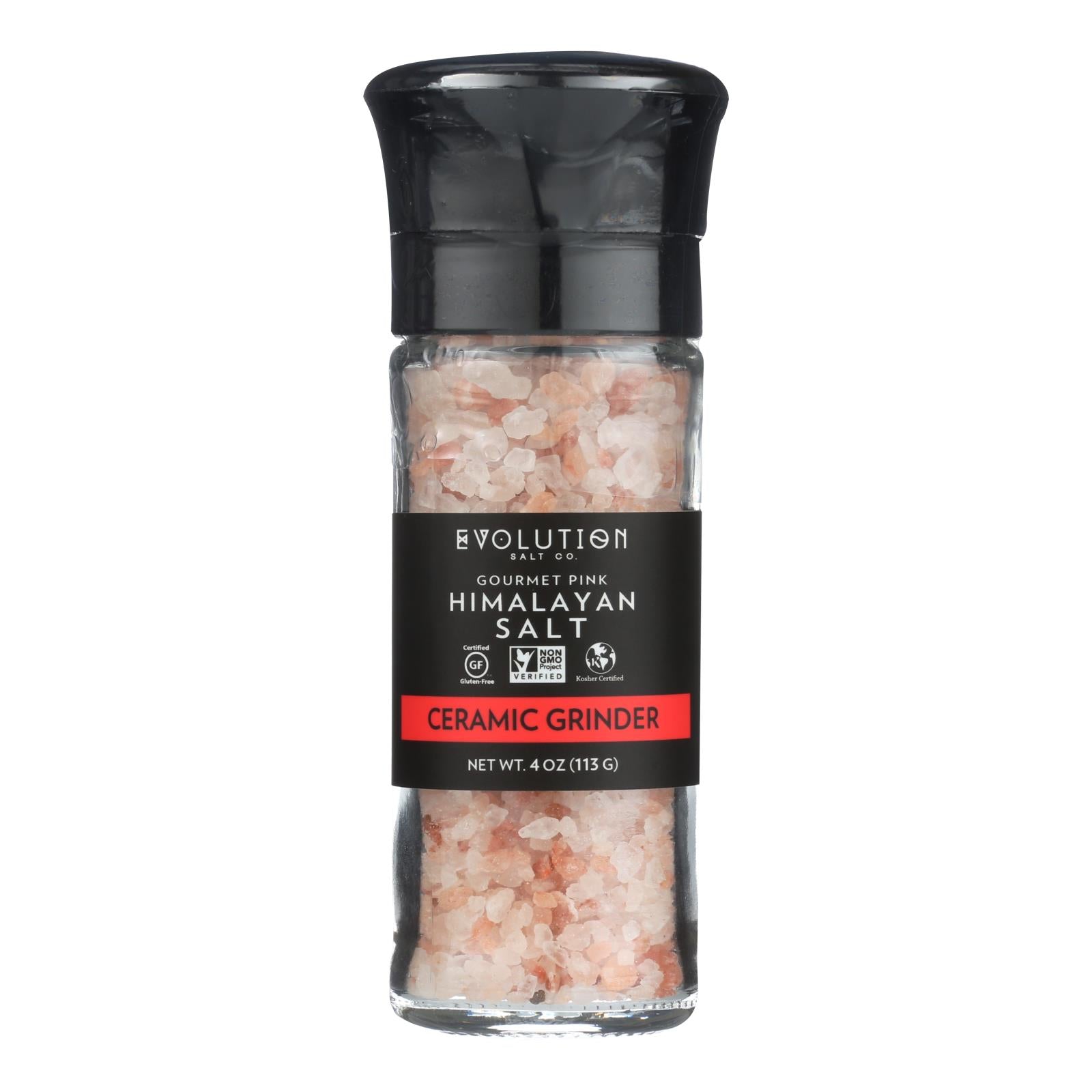 Evolution Salt, Evolution Salt Gourmet Salt - Grinder - 4 oz