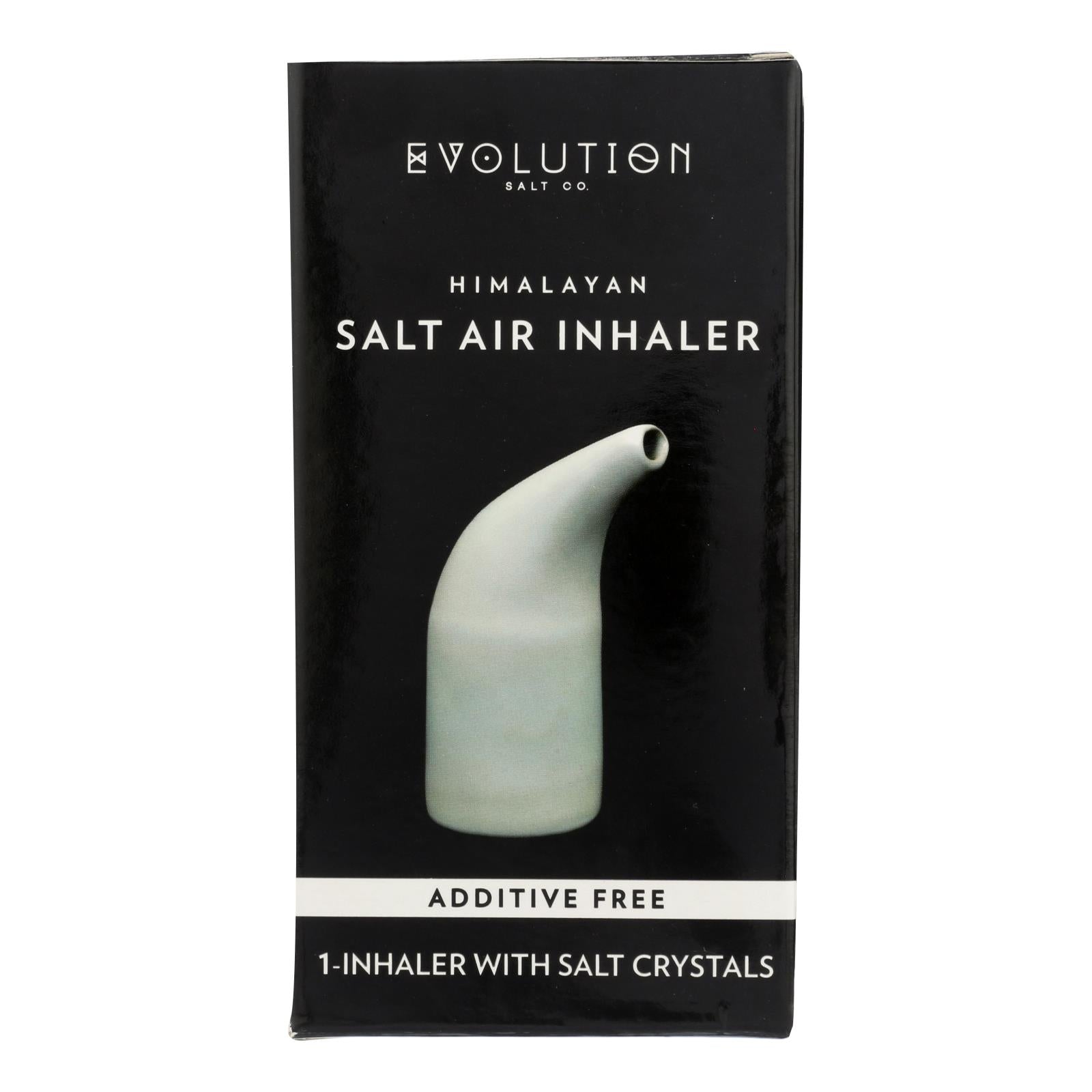 Evolution Salt, Evolution Salt Inhaler - Ceramic - Crystal Salt - 1 Count