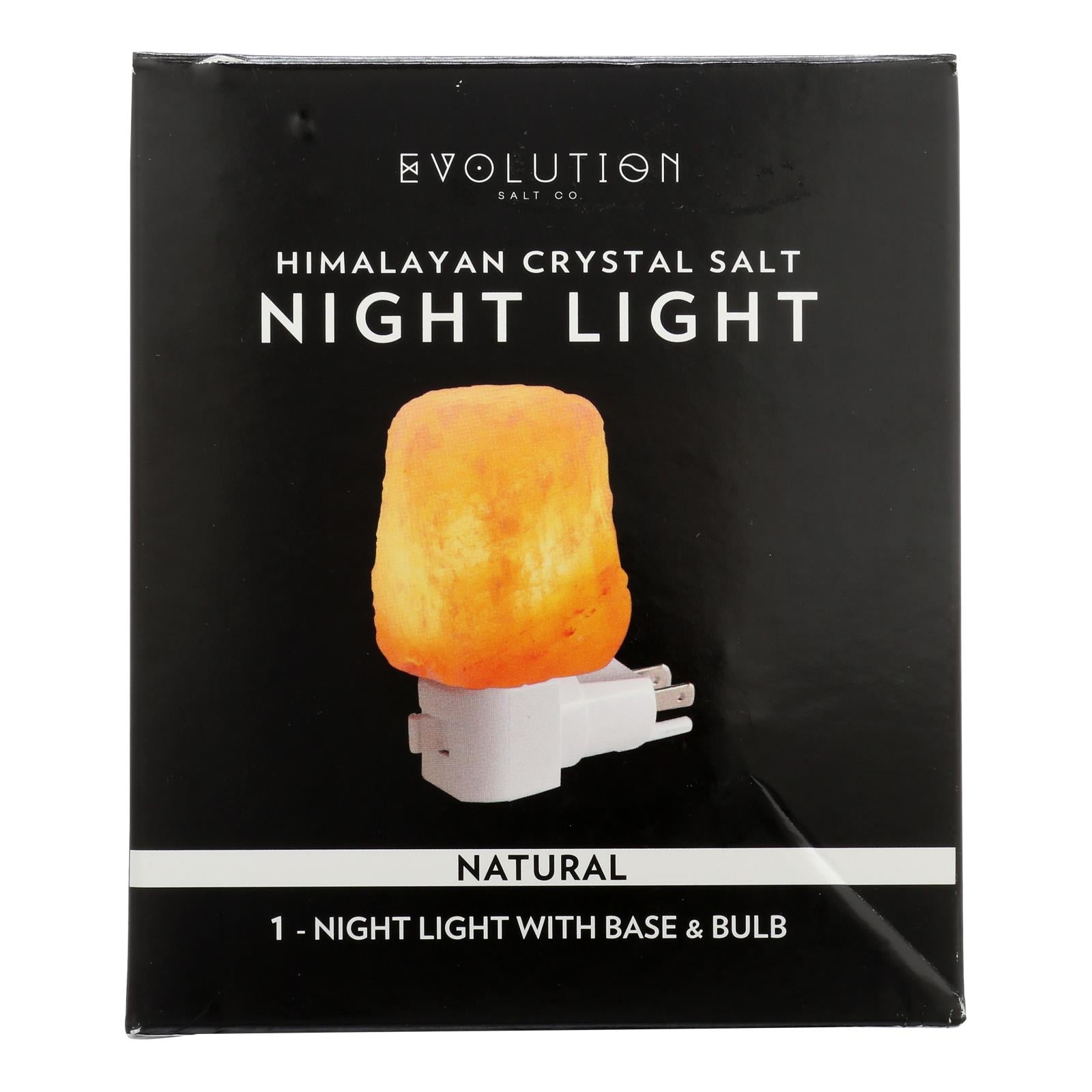 Evolution Salt, Evolution Salt - Salt Nght Light Natural - 1 Each - EA