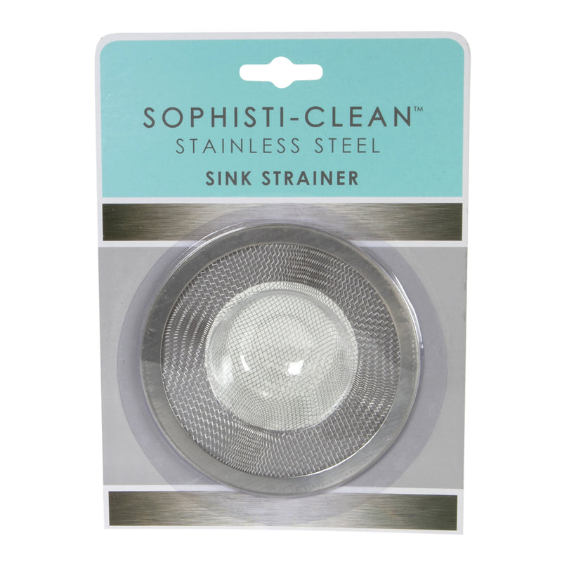 EVRIHOLDER PRODUCTS INC, Evri Sophisti-Clean Natural Stainless Steel Kitchen Sink Strainer