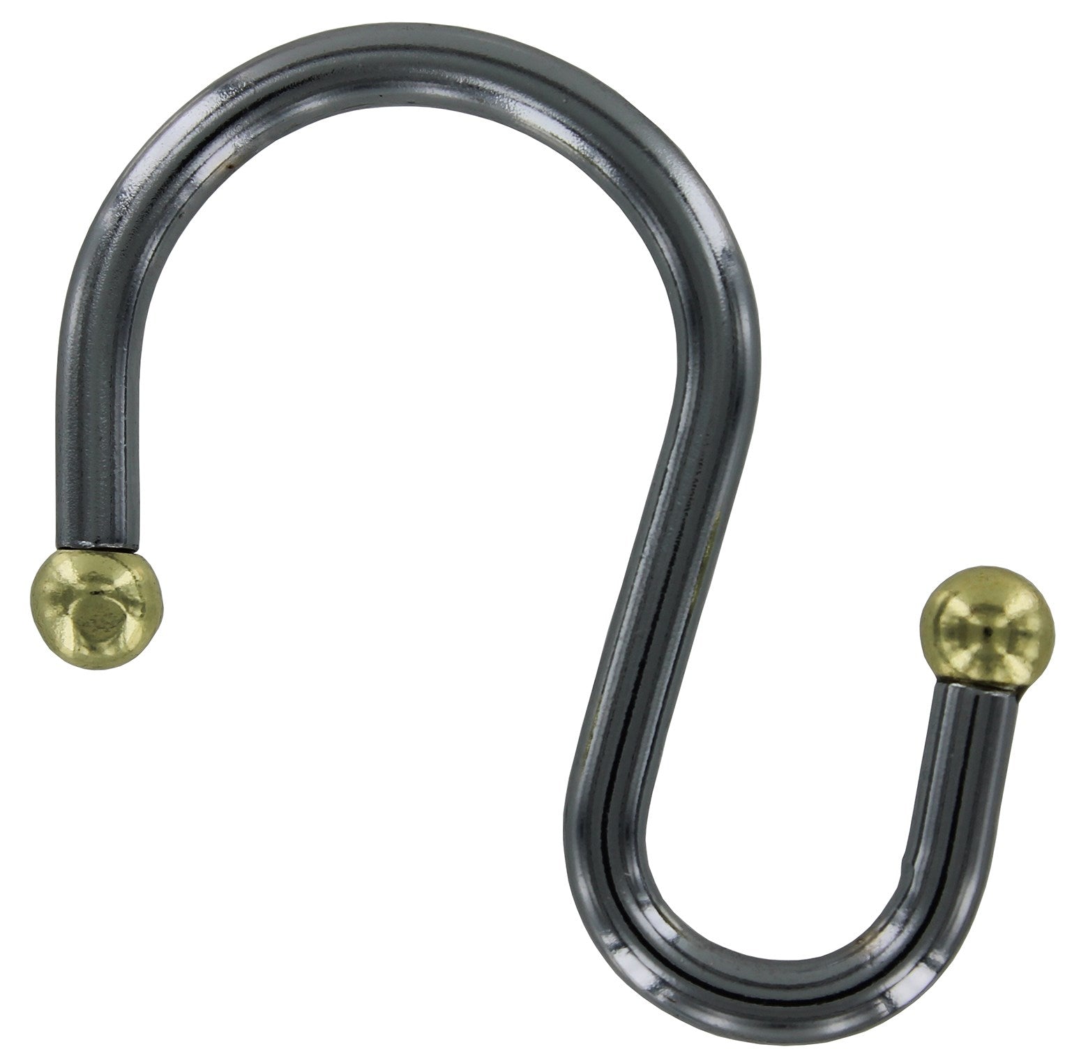 Excell, Excell 1ME-06100-329 Metal Ball Shower Curtain Hooks