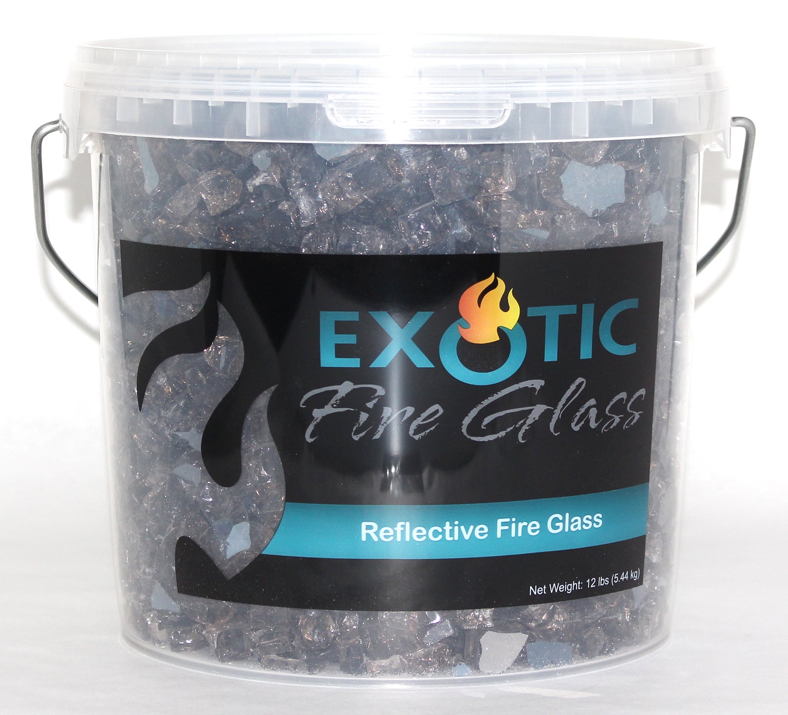 EXOTIC PEBBLES & AGGREGATES INC, Exotic Bronze Glass Fire Glass