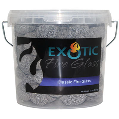 EXOTIC PEBBLES & AGGREGATES INC, Exotic Fire Glass Lava Rock 12 lb