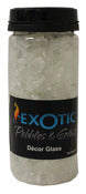 EXOTIC PEBBLES & AGGREGATES INC, Exotic Ice Clear Deco Pebbles 1.5 lb