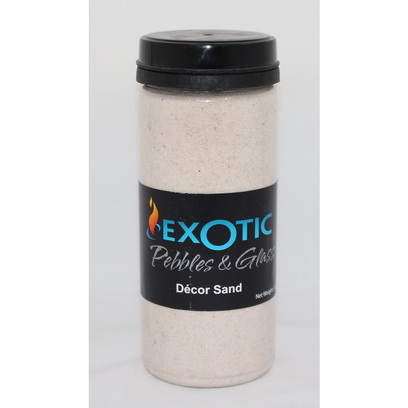 EXOTIC PEBBLES & AGGREGATES INC, Exotic Pebbles & Aggregates Ep-R-40-10c 26.4 Oz Exotic White Dcor Sand Deco Jar