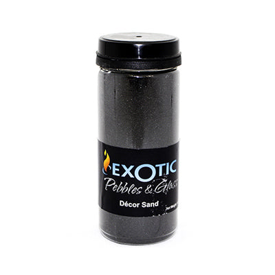 EXOTIC PEBBLES & AGGREGATES INC, Exotic Pebbles & Aggregates Ep-R-94-10c 26.4 Oz Exotic Black Dcor Sand Deco Jar