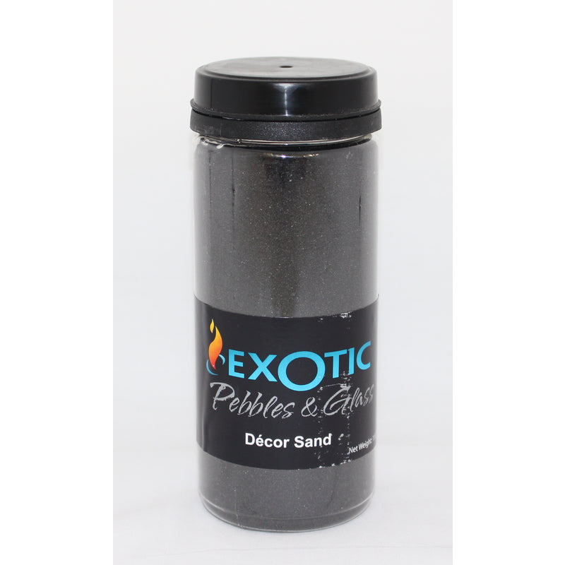 EXOTIC PEBBLES & AGGREGATES INC, Exotic Pebbles & Aggregates Ep-R-94-10c 26.4 Oz Exotic Black Dcor Sand Deco Jar