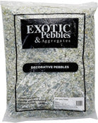 EXOTIC PEBBLES & AGGREGATES INC, Exotic Pebbles & Aggregates Jade Deco Pebbles 20 lb