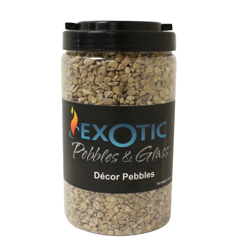 EXOTIC PEBBLES & AGGREGATES INC, Exotic Pebbles & Aggregates Wood Deco Pebbles 5 lb