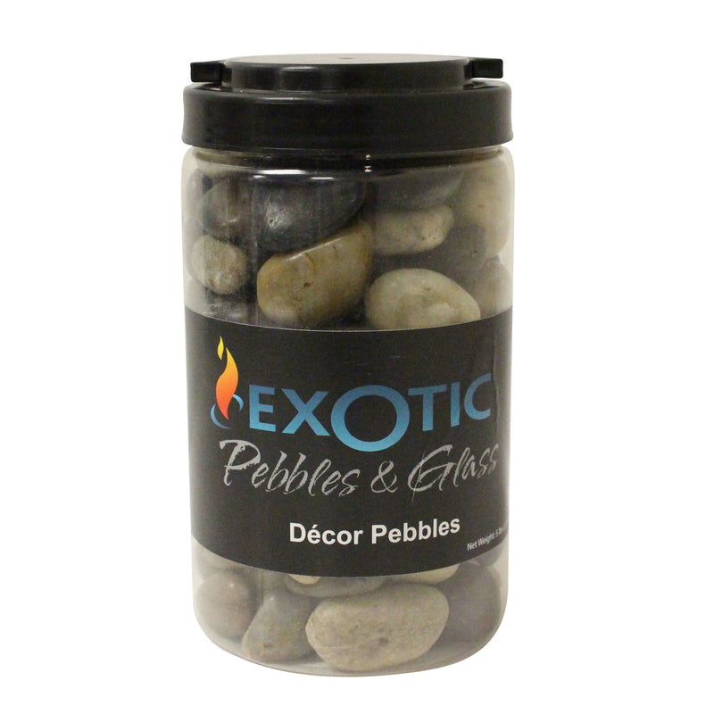 EXOTIC PEBBLES & AGGREGATES INC, Exotic Pebbles & Glass Polished Mix Polished Deco Pebbles 5 lb