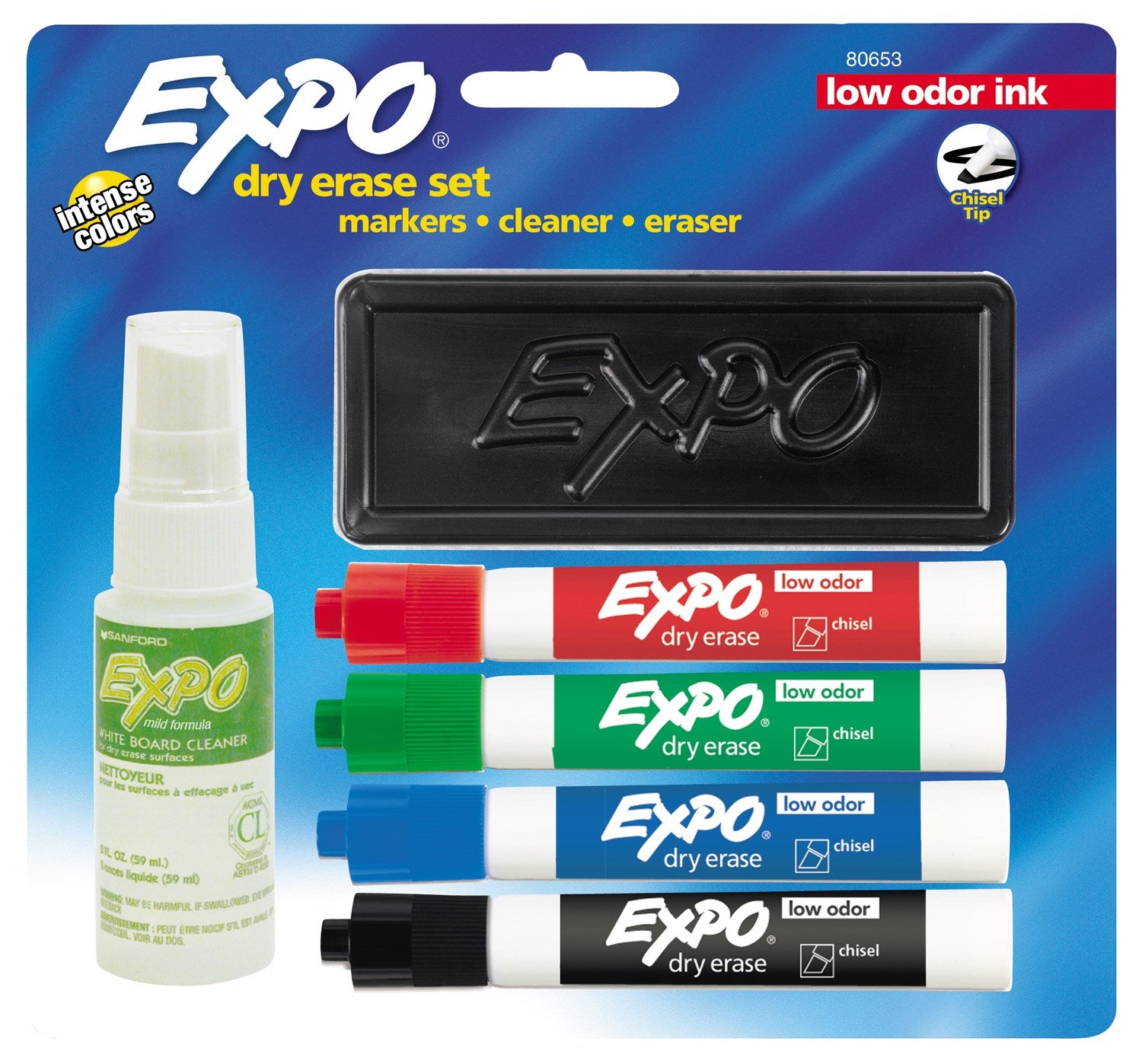 Expo, Expo 80653 Original Dry Erase Marker Set (Pack of 4)