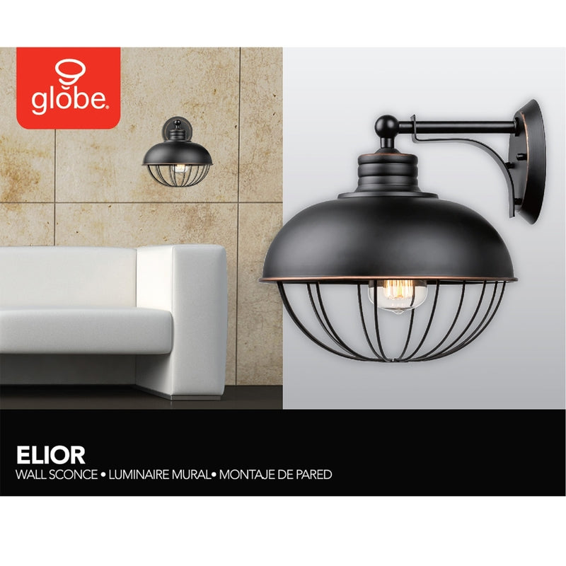 GLOBE ELECTRIC COMPANY USA INC, Globe electric Elior 10.24 in.   H X 9.84 in.   W X 10.67 in.   L Oil Rubbed Bronze Bronze Downlight