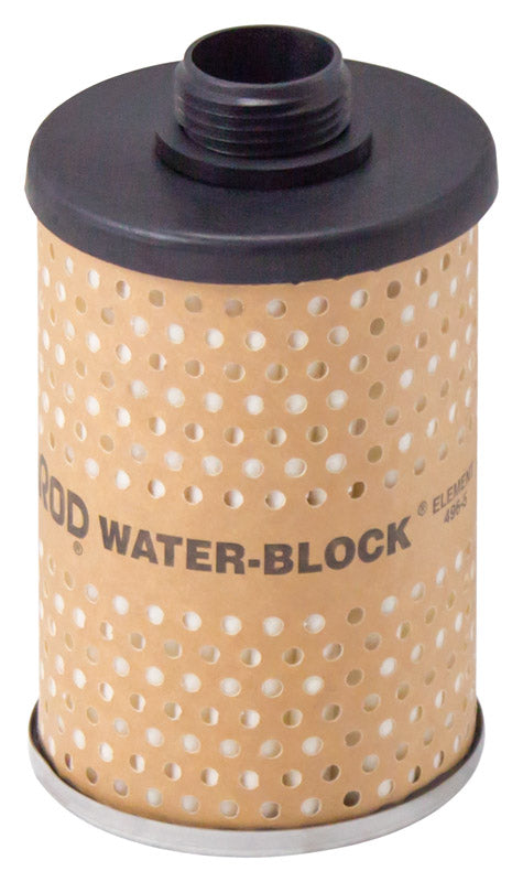 DUTTON-LAINSON COMPANY, Goldenrod Plastic Water Block Fuel Filter 25 gpm