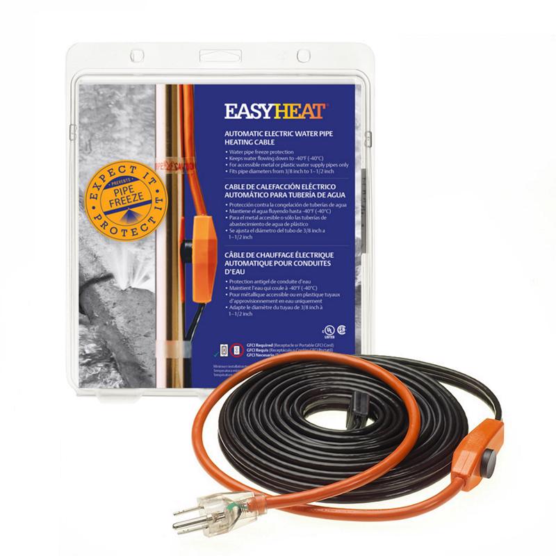 EASY HEAT INC, Heat Cable F/Pipe 24Ft