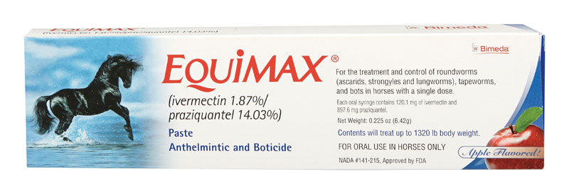 Equimax, Horse Dewormer Paste, 6.42-gm.