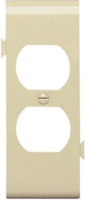 Pass & Seymour, Ivory Duplex Sectional Nylon Wall Plate