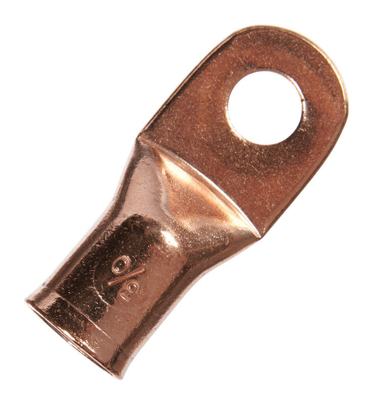 JANDORF SPECIALTY HARDWARE, Jandorf 3/0 Ga. Uninsulated Wire Electrical Lug Copper 1 pk