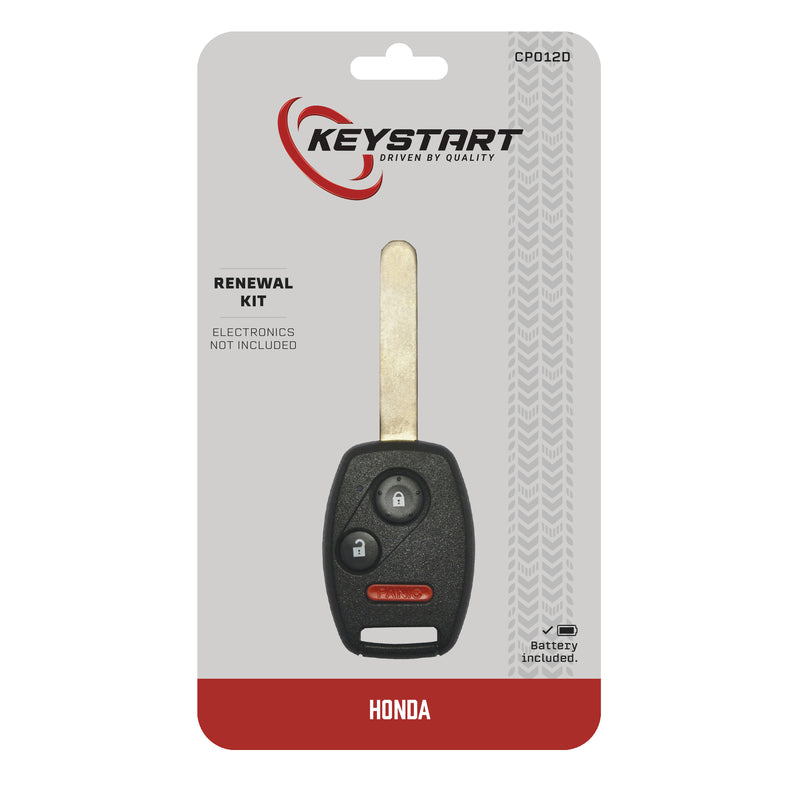 HILLMAN GROUP RSC, KeyStart Renewal KitAdvanced Remote Automotive Replacement Key CP012 Double For Honda