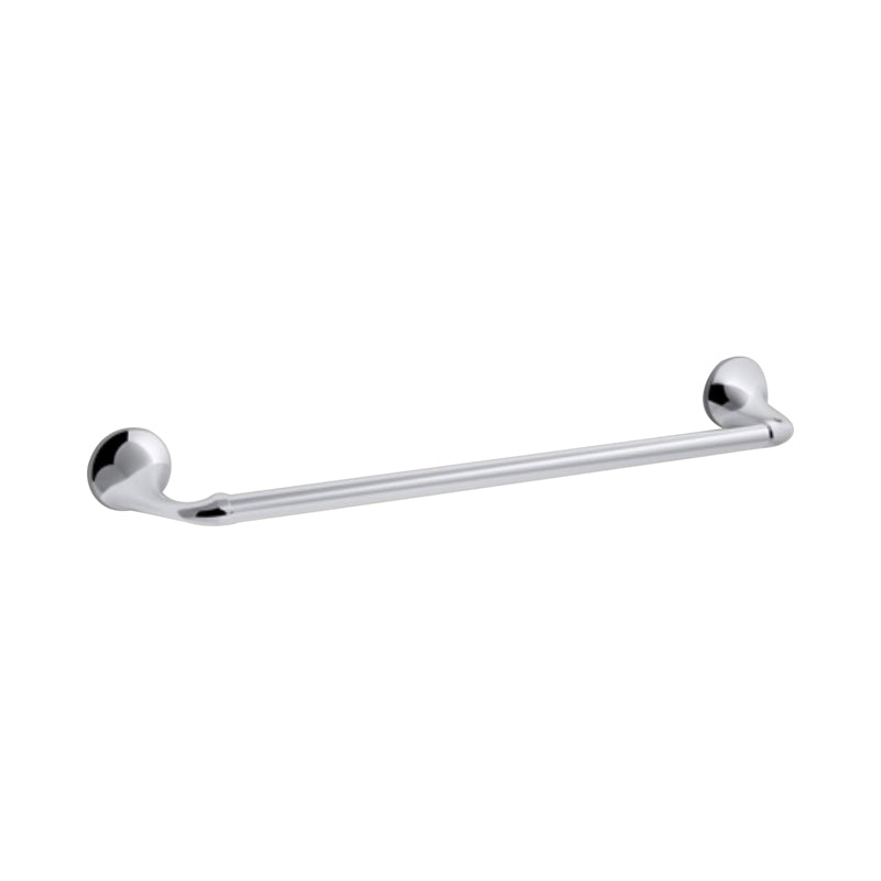 KOHLER CO, Kohler Elliston Polished Chrome Silver Towel Bar 18 in. L Metal