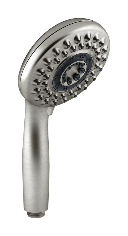 KOHLER CO, Kohler Enlighten Brushed Nickel 5 settings Handheld Showerhead 1.75 gpm