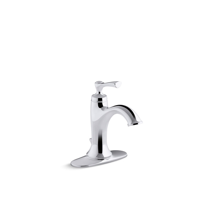 KOHLER CO, Kohler Polished Chrome Bathroom Faucet 4 in.