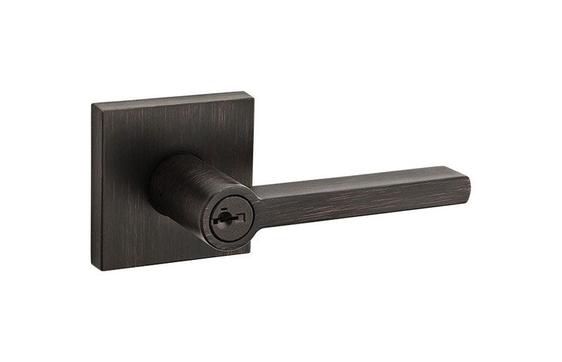 Kwikset, Kwikset  Halifax  Venetian Bronze  Entry Lockset  ANSI/BHMA Grade 2  KW1  1-3/4 in.