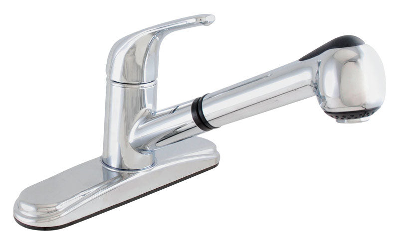 LDR, LDR 952-10345CP Chrome Single Handle Exquisite® Low Lead Kitchen Faucet