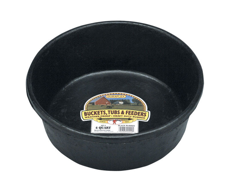 MILLER MANUFACTURING CO, Little Giant DuraFlex 4 qt Feeder Pan For Livestock