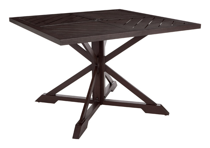 ACE TRADING - WOODARD NINGBO, Living Accents  Estate  Square  Brown  Table