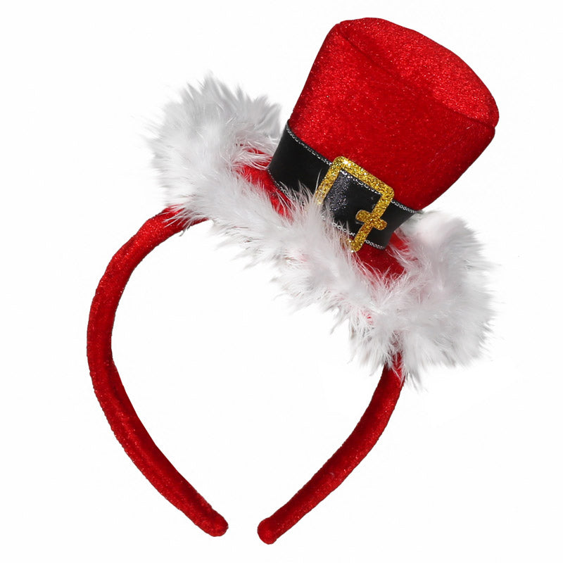 ACE TRADING - DYNO LKT, MINI SANTA HAT HEADBAND (Pack of 12)