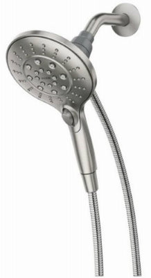 MOEN INCORPORATED, Moen Engage Brushed 6 settings Handheld Showerhead 1.75 gpm