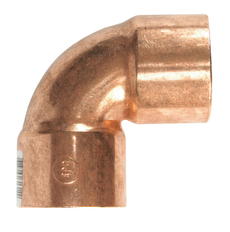 NIBCO INC, Mueller Streamline 1-1/2 In. Sweat  X 1-1/2 In. Dia. Sweat Copper 90 Degree Elbow