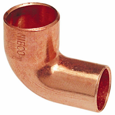 NIBCO INC, Mueller Streamline 1 In. Sweat  X 1 In. Dia. Sweat Copper Street Elbow