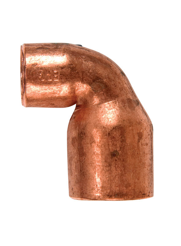 NIBCO INC, Mueller Streamline 1 In. Sweat  X 3/4 In. Dia. Sweat Copper 90 Degree Elbow