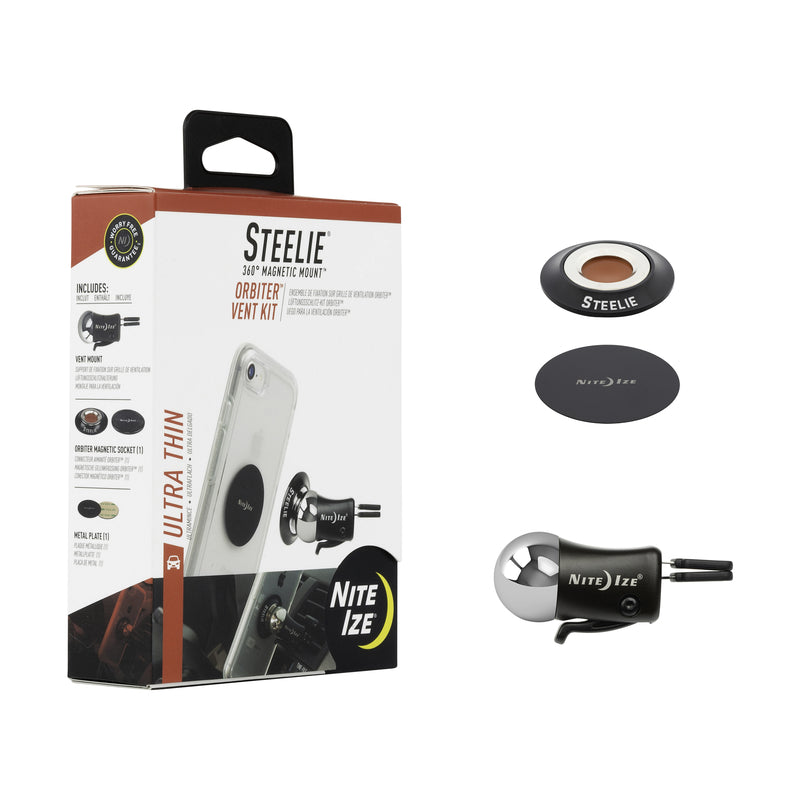 NITE IZE INC, Nite Ize Black Ultra Strong Cell Phone Car Vent Mount For All Mobile Devices