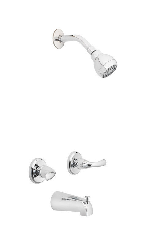 OakBrook, OakBrook Essentials 2-Handle Chrome Tub and Shower Faucet