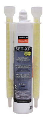 SIMPSON STRONG-TIE, Simpson Strong-Tie Set XP Two Part Epoxy Concrete Anchoring Epoxy 8.5 oz