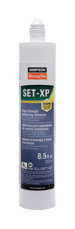 SIMPSON STRONG-TIE, Simpson Strong-Tie Set XP Two Part Epoxy Concrete Anchoring Epoxy 8.5 oz