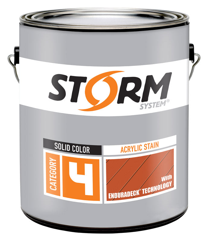 ICP CONSTRUCTION INC, Storm System  Enduradeck  Solid  Tintable Tintable Base  Light Base  Acrylic  Exterior Stain  1 gal. (Pack of 4)