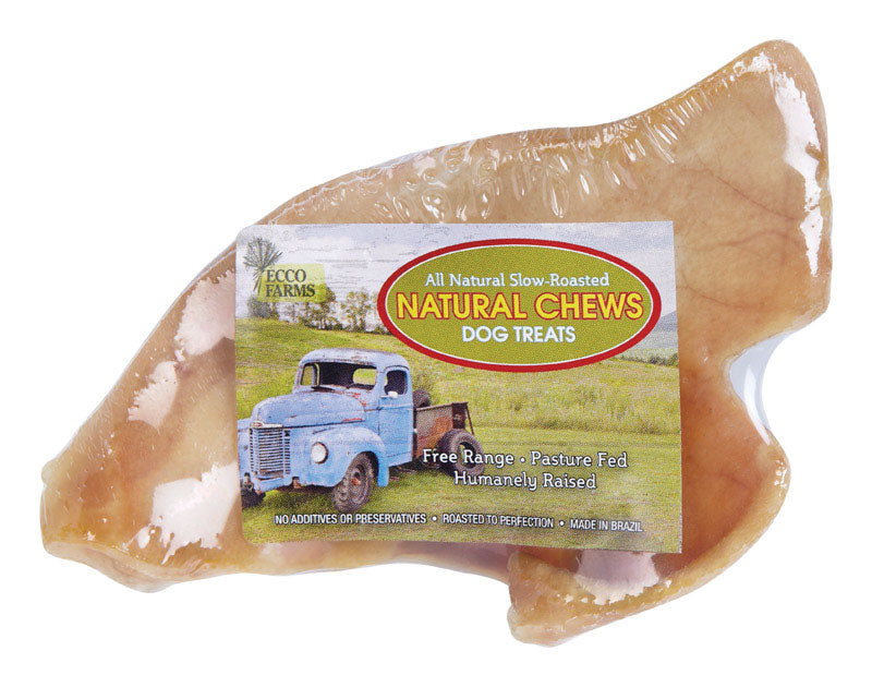 RUSH DIRECT INC, Ultra Chewy Natural Chews Pig Ear Grain Free Bone For Dogs 1 pk (Pack of 30)