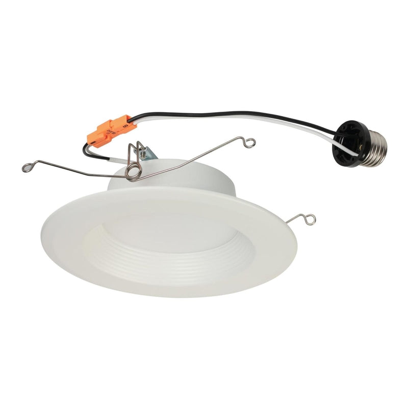 WESTINGHOUSE LIGHTING CO, Westinghouse White 5-6 in. W Aluminum LED Dimmable Recessed Downlight 11 W