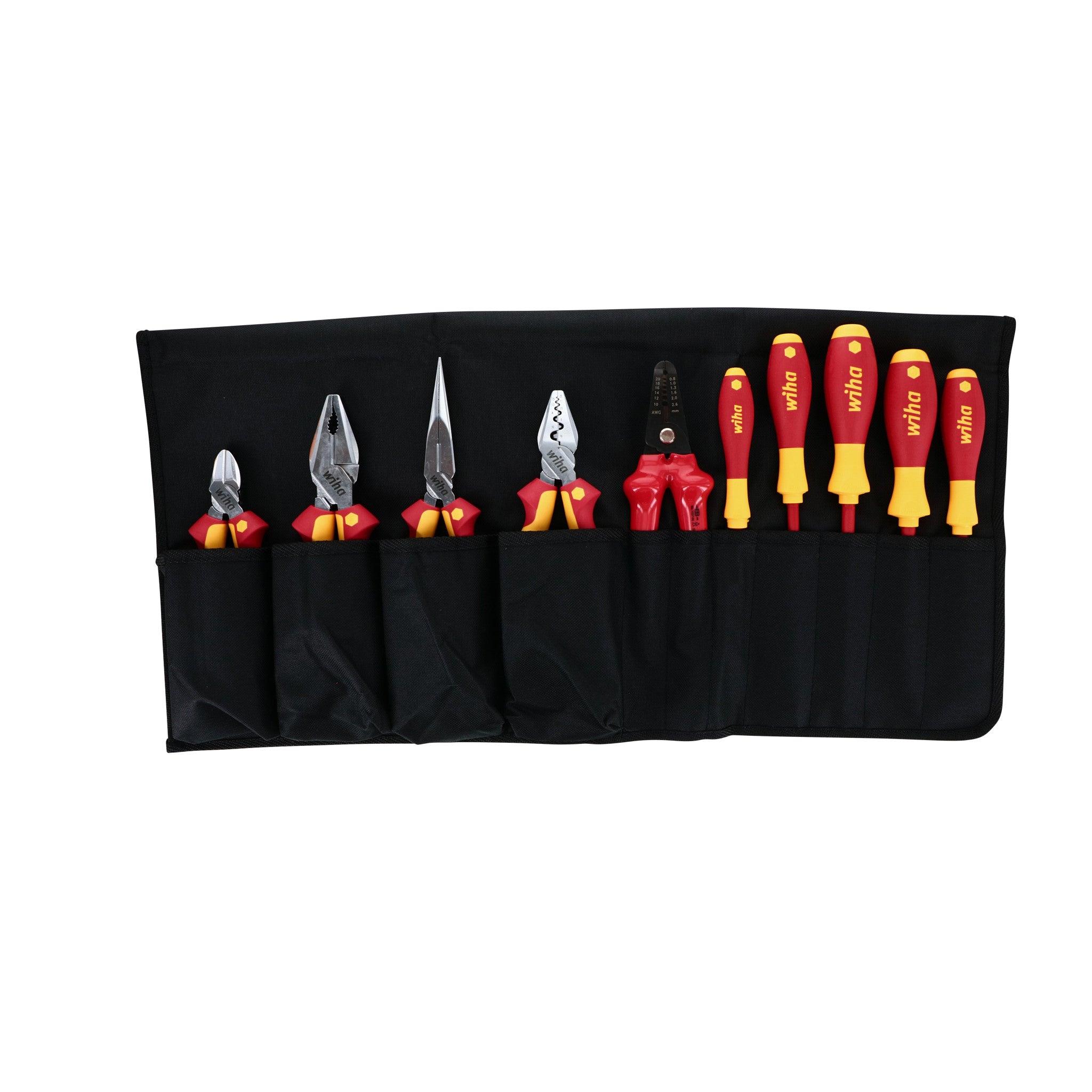 Wiha, 10 Piece Insulated Pliers and Screwdriver Set