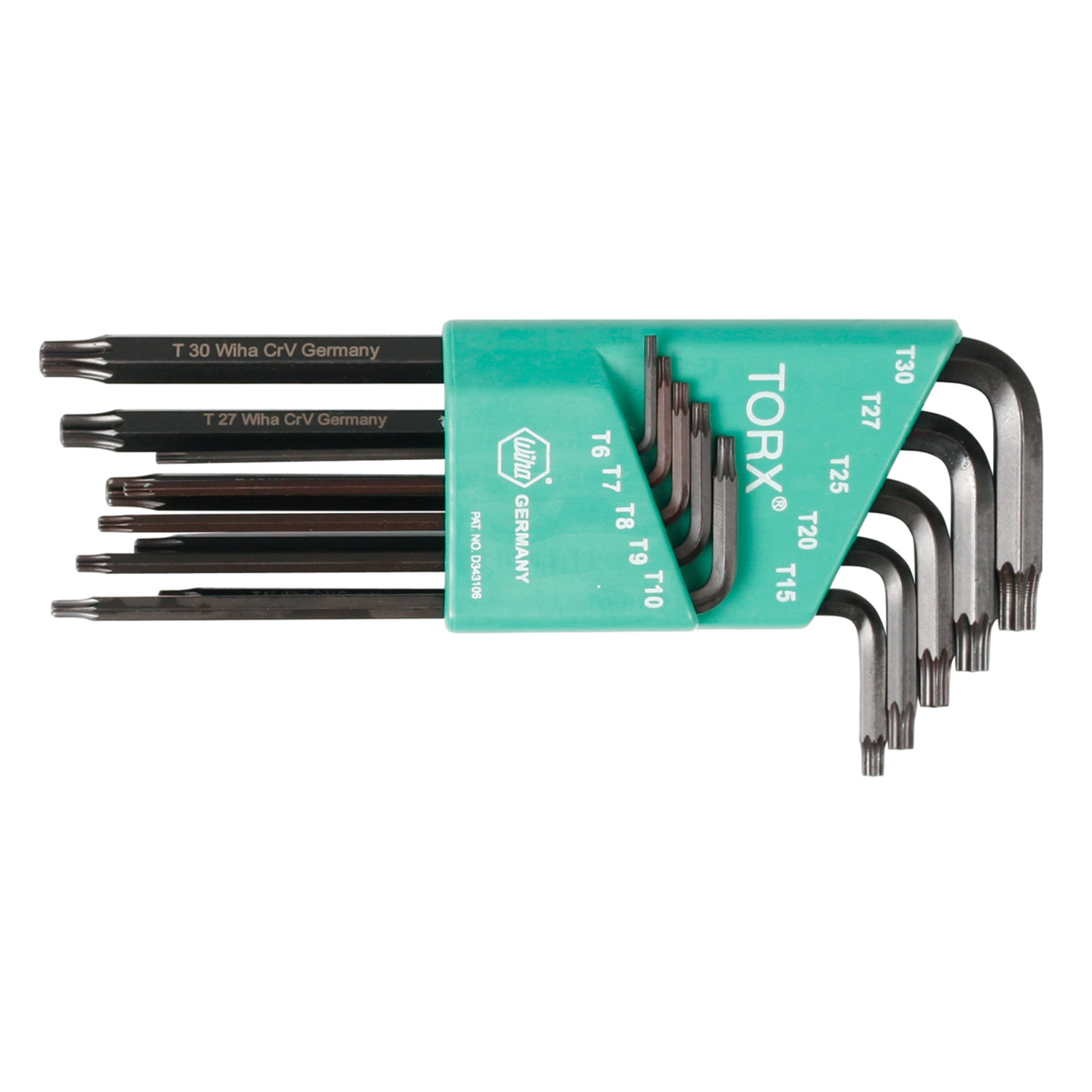 Wiha, 10 Piece MagicSpring Torx L-Key Set