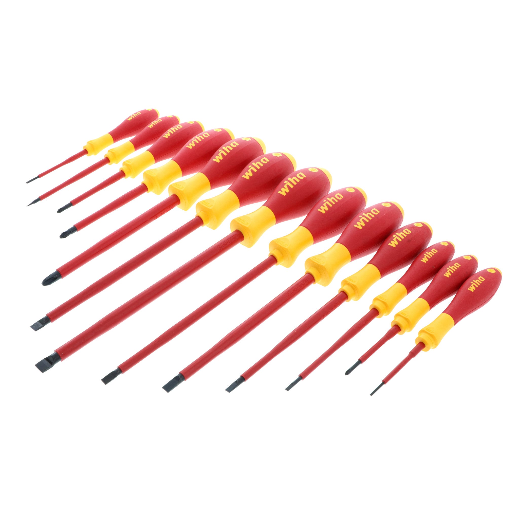 Wiha, 13 Piece Insulated SoftFinish Screwdriver Set