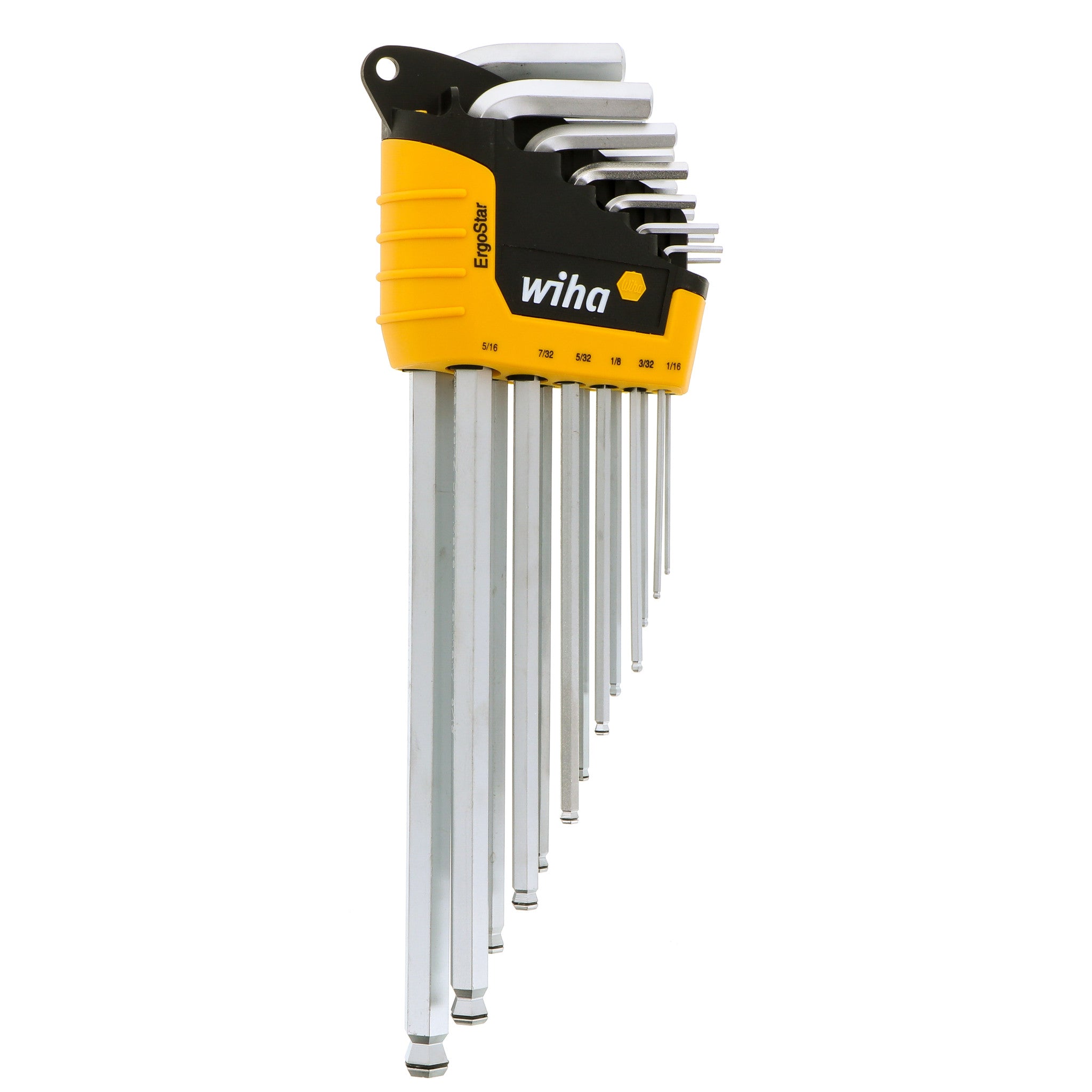 Wiha, 13 Piece MagicRing Ball End Hex L-Key Set - Inch