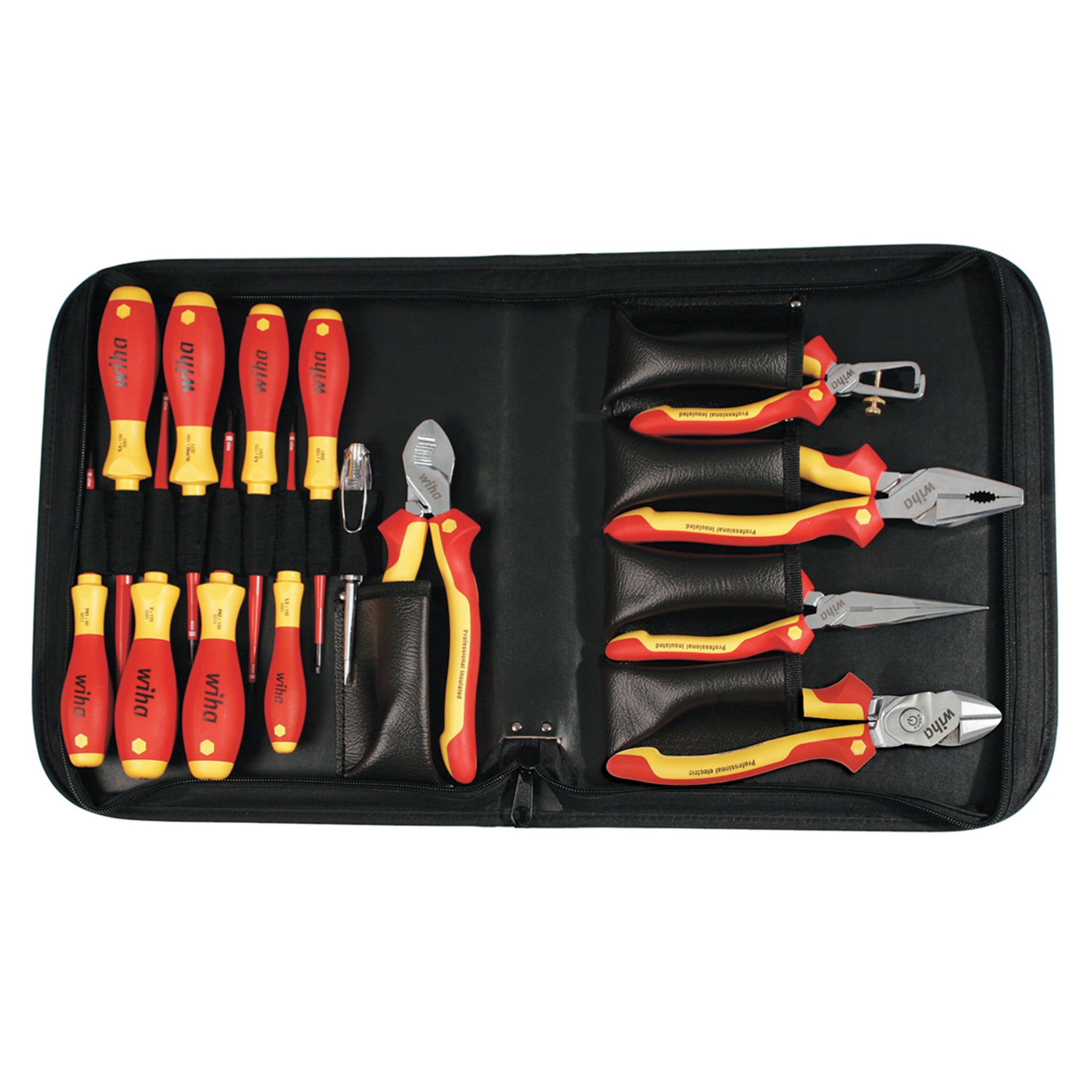 Wiha, 14 Piece Insulated SlimLine Blades and Pliers Set