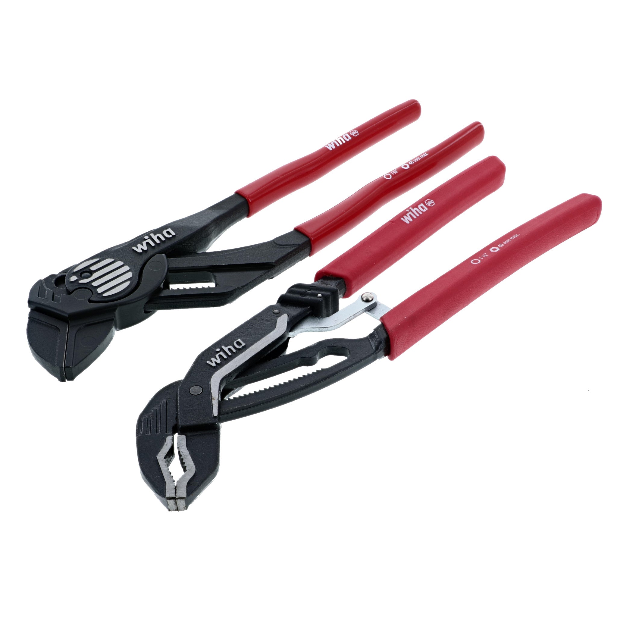 Wiha, 2 Piece Classic Grip Pliers Wrench and Auto Pliers Set